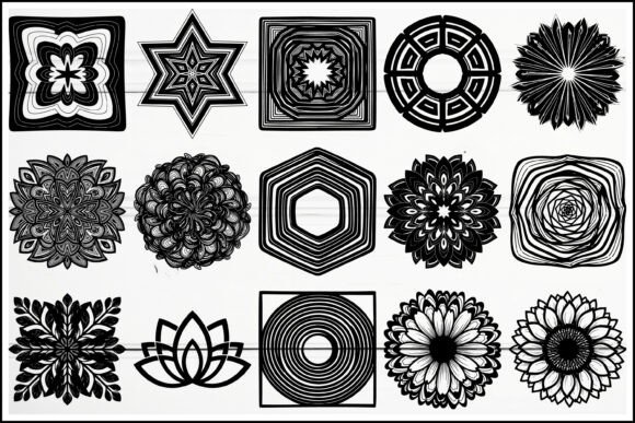 Download Layered Mandala SVG Bundle Geometric - Premium Resources